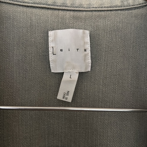 Leith grey-blue denim jacket - Picture 2 of 4